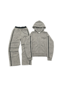 Zip up hoodie and pants Smoke Set