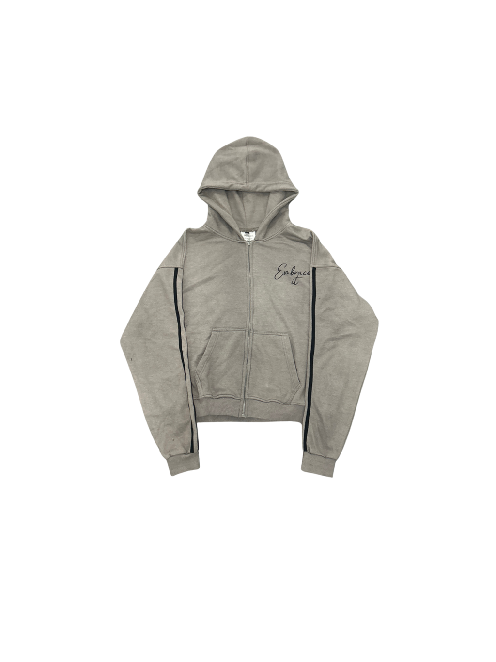 Smoke embrace it zip up hoodie
