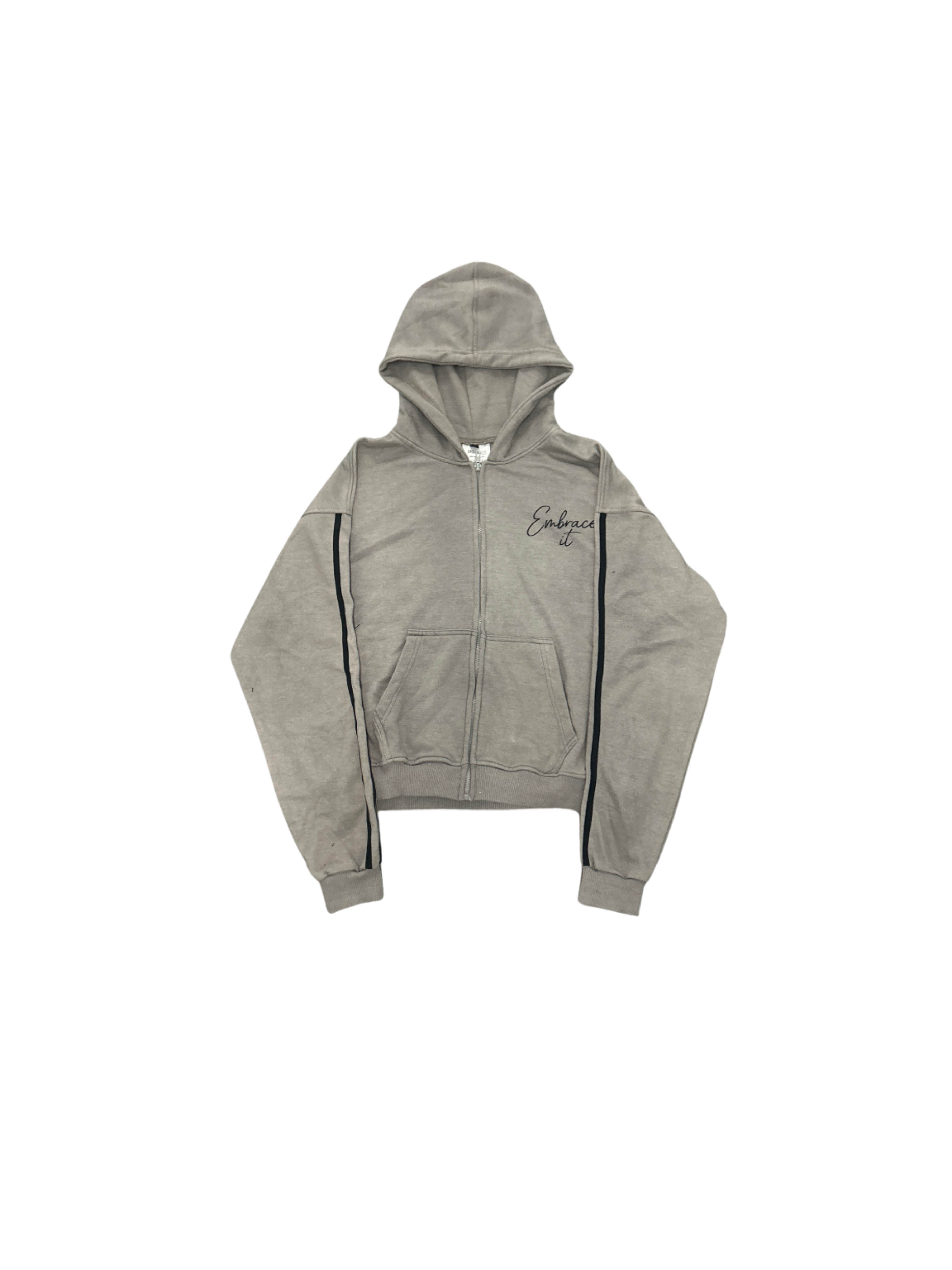 Smoke embrace it zip up hoodie