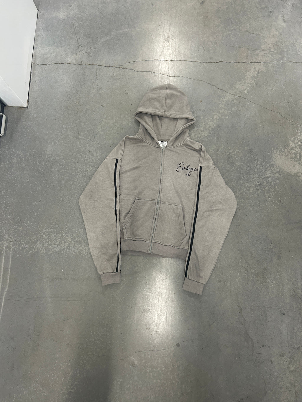 Zip up hoodie and pants Smoke Set