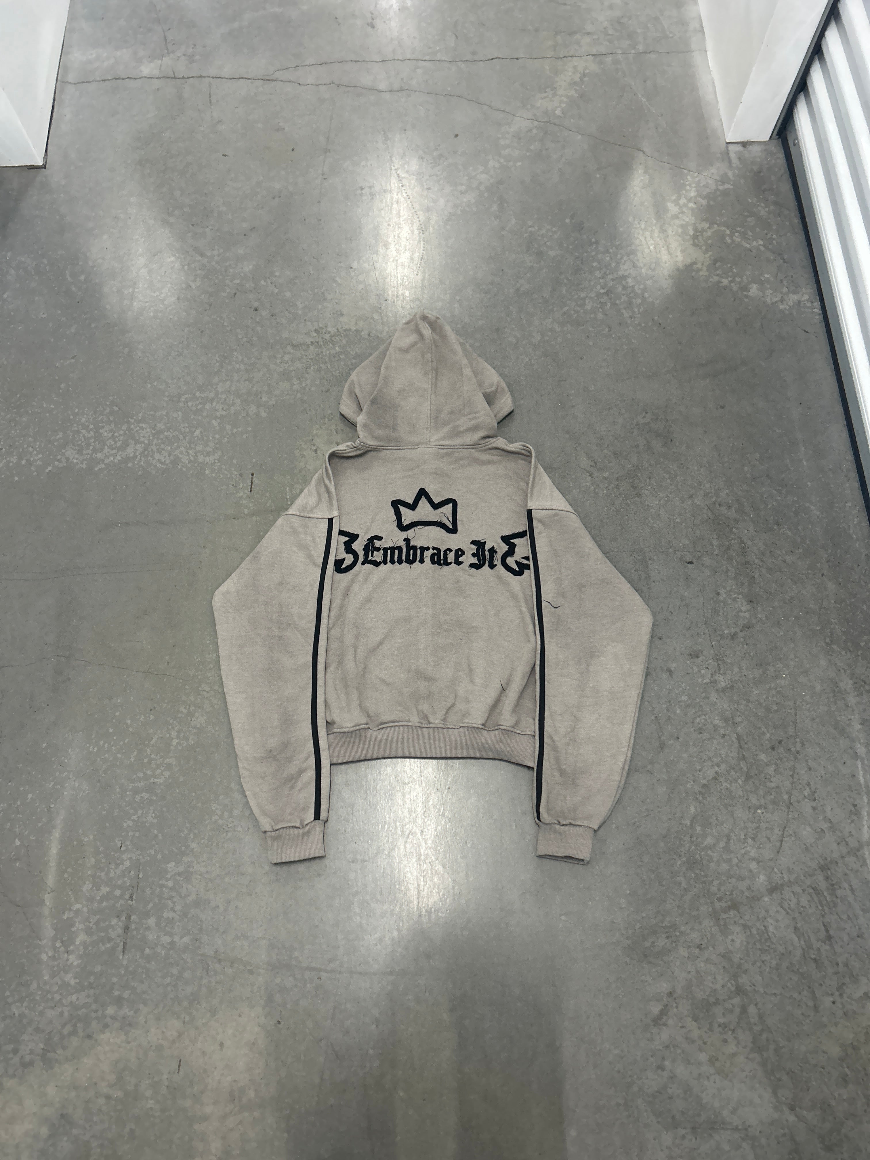 Smoke embrace it zip up hoodie