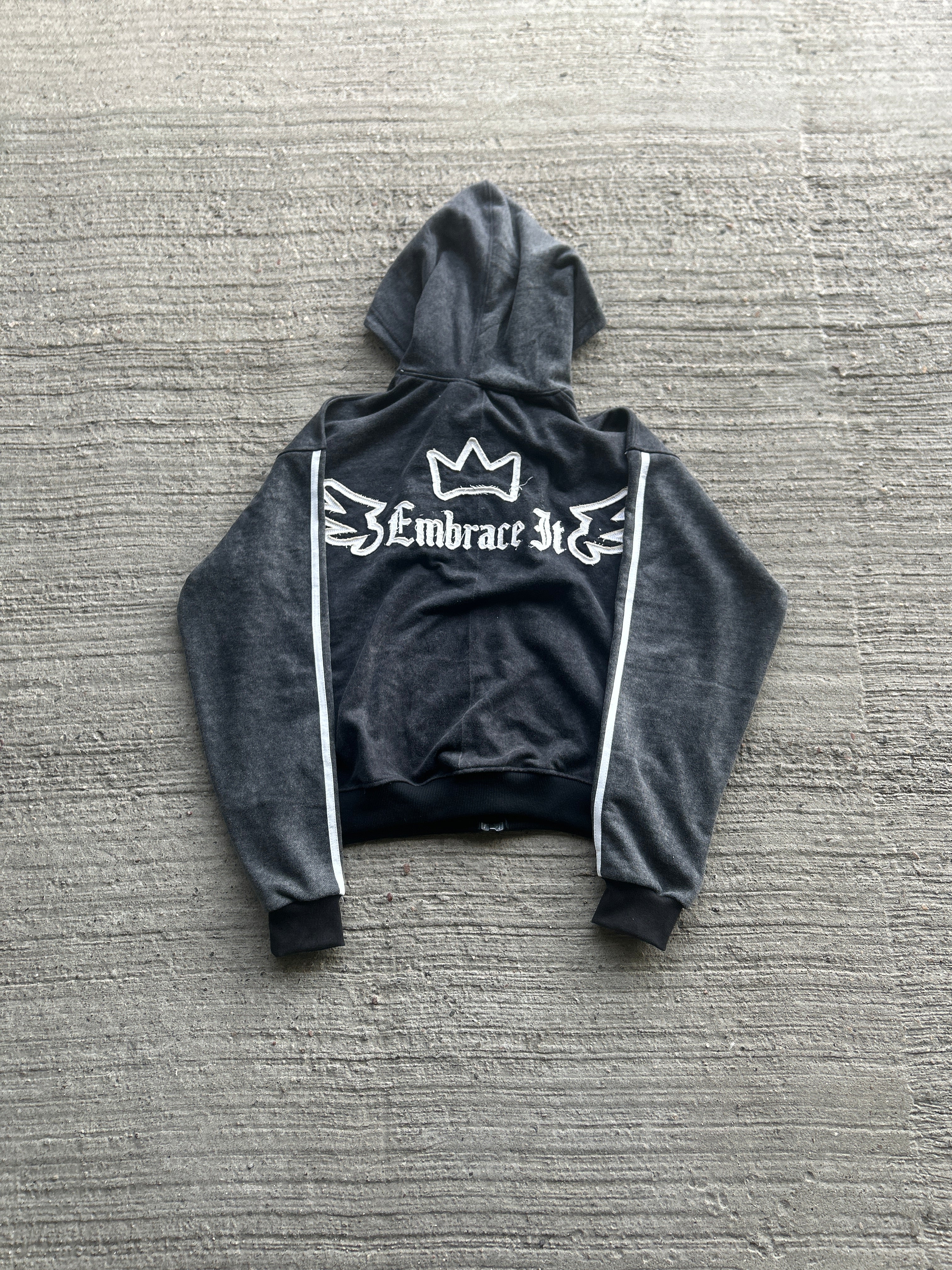 Shadow zip up hoodie