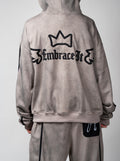 Smoke embrace it zip up hoodie