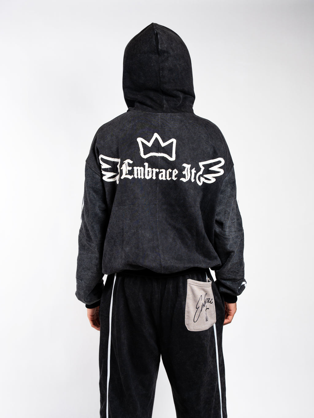 Shadow zip up hoodie