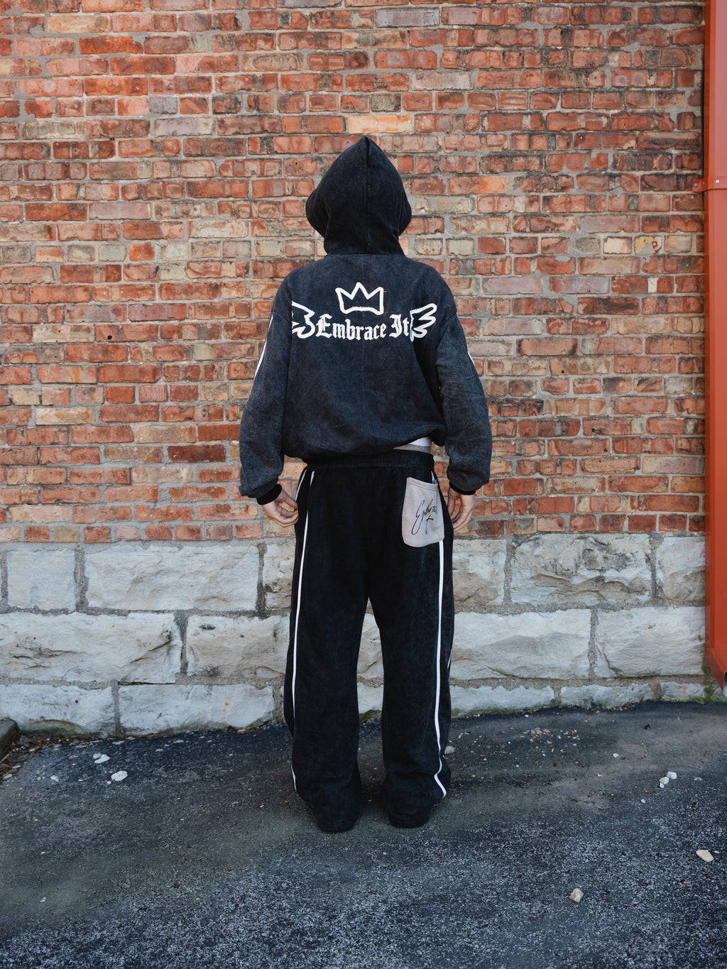 Shadow zip up Hoodie and sweatpants
